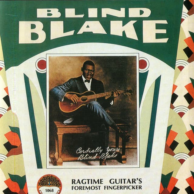 Album cover art for Ragtime Guitar's Foremost Fingerpicker