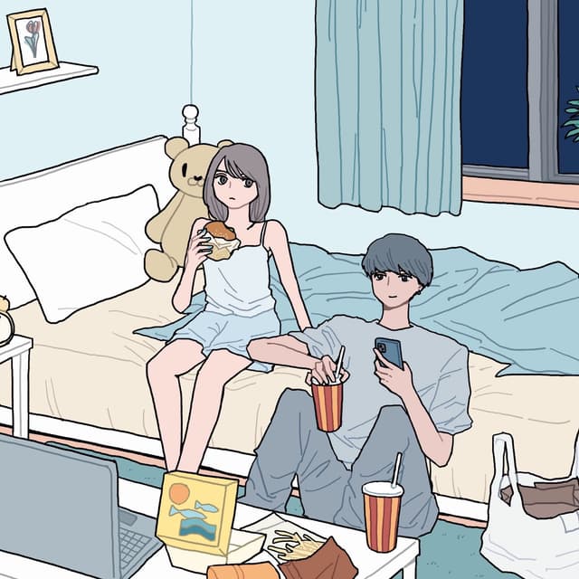 Album cover art for だめなふたり