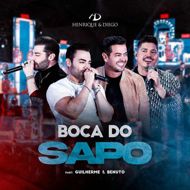 Album cover art for Boca do Sapo (Ao Vivo em São Paulo) - Single