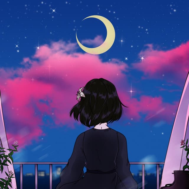 Album cover art for dreamy night