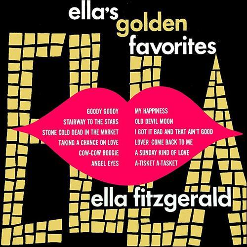 Album cover art for Ella's Golden Favorites