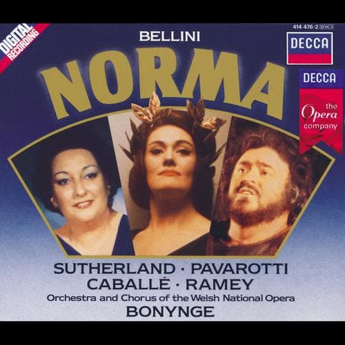 Album cover art for Bellini: Norma - 3 CDs