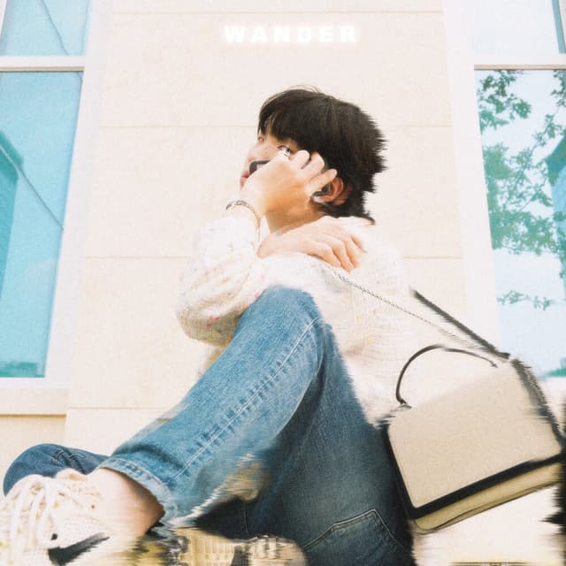 Album cover art for Wander