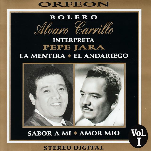 Album cover art for Pepe Jara Interpreta A Alvaro Carrillo