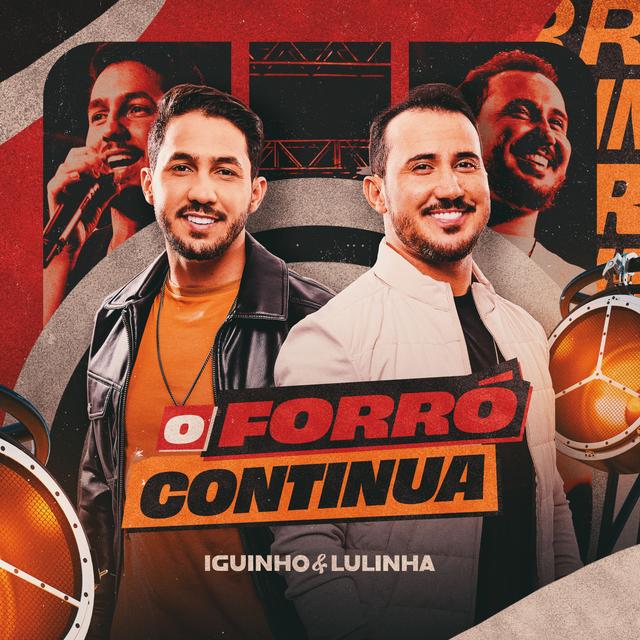 Album cover art for O Forró Continua