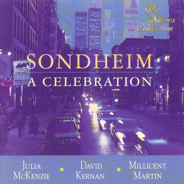 Album cover art for Sondheim: A Celebration