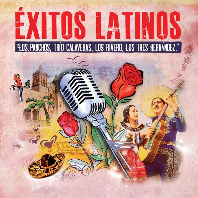 Album cover art for Éxitos Latinos