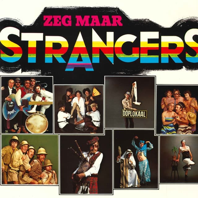 Album cover art for Zeg maar Strangers