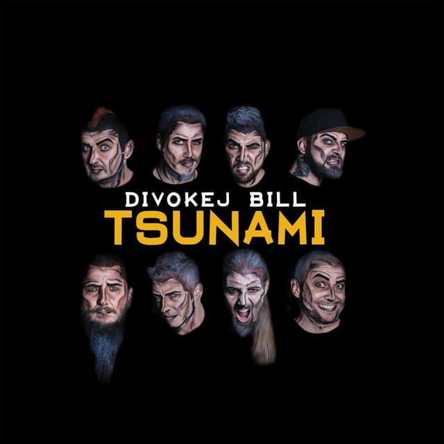 Album cover art for Tsunami