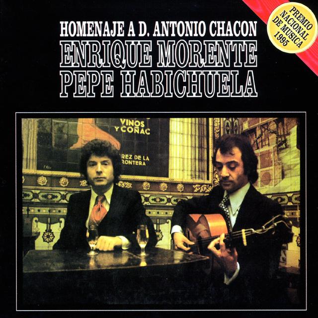 Album cover art for Homenaje Flamenco A Antonio Chacon