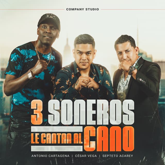 Album cover art for 3 soneros le cantan al cano