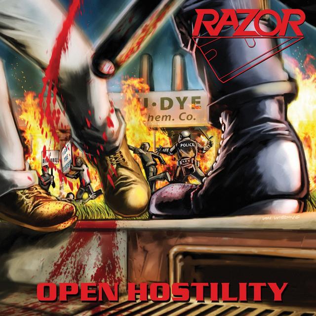 Album cover art for Open Hostility