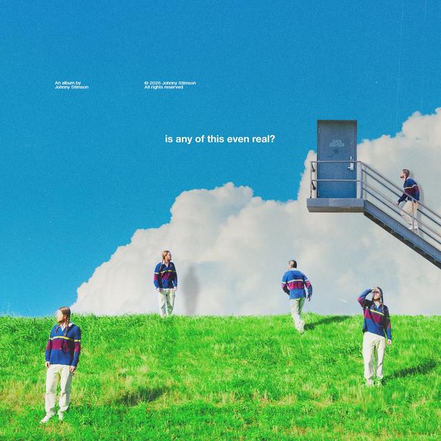 Album cover art for is any of this even real?