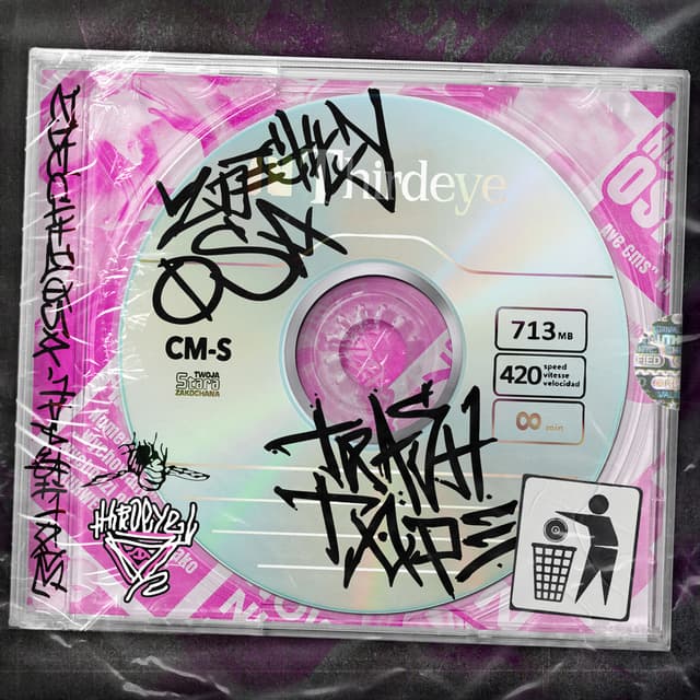 Album cover art for TRASH TAPE