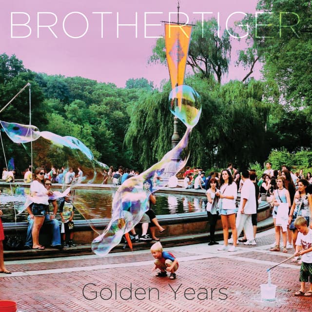 Album cover art for Golden Years