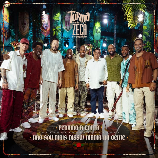 Album cover art for Turma Canta Zeca Pagodinho
