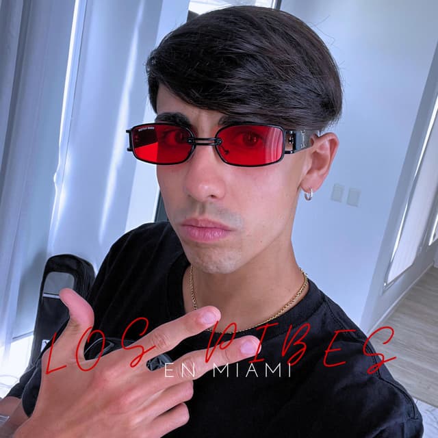 Album cover art for Los Pibes en Miami
