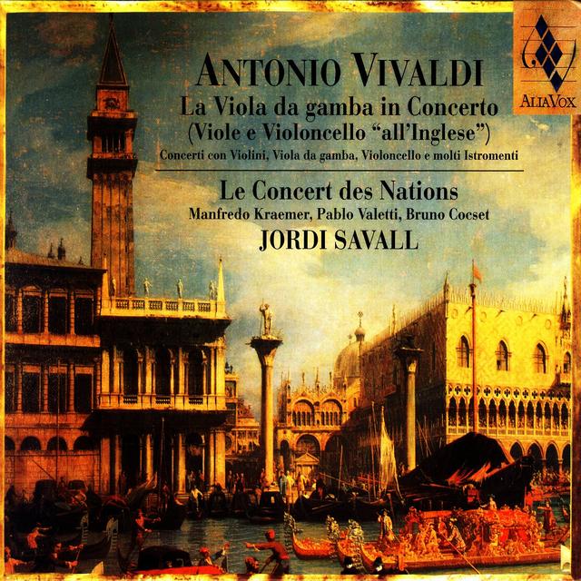 Album cover art for Vivaldi: La Viola da Gamba in Concerto