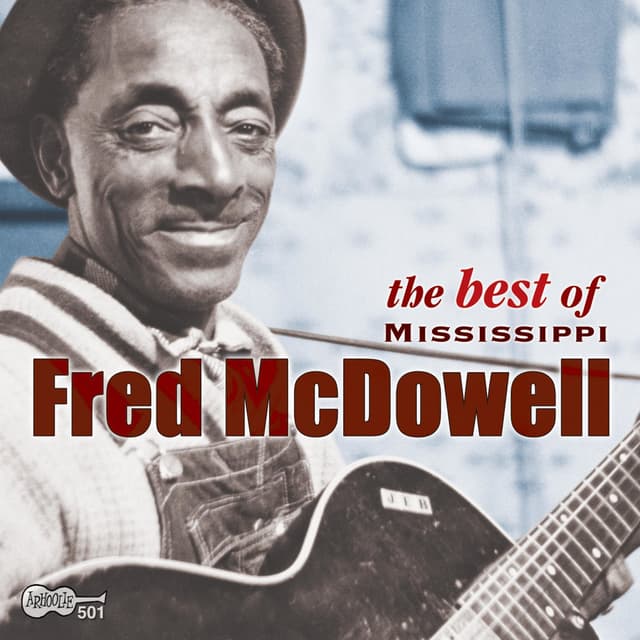 Album cover art for The Best Of Mississippi Fred Mcdowell