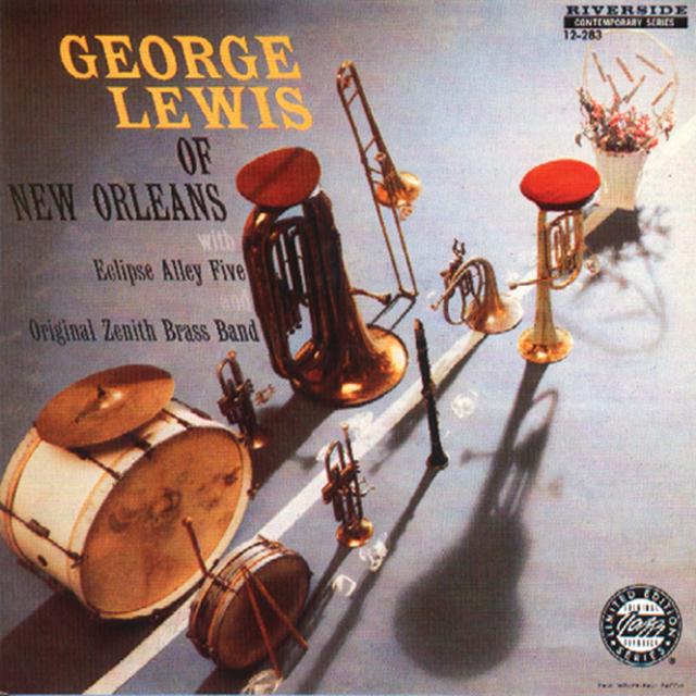 Album cover art for George Lewis of New Orleans
