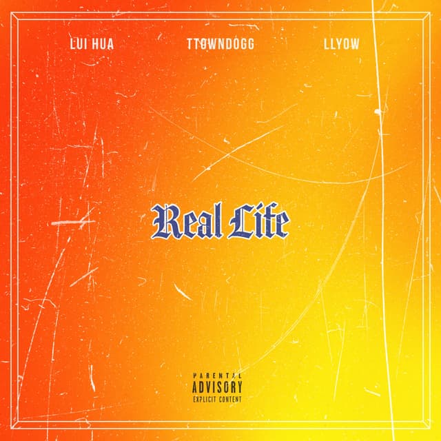 Album cover art for Real Life