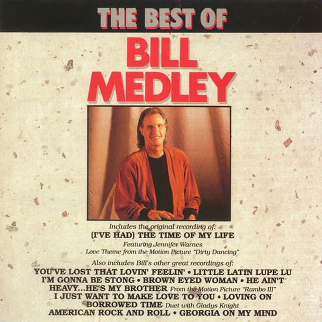 Album cover art for The Best of Bill Medley