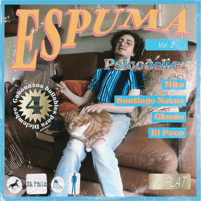 Album cover art for Espuma Psicodélico