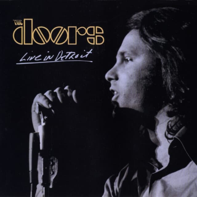Album cover art for Live in Detroit