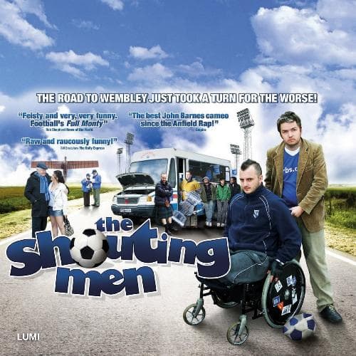 Album cover art for The Shouting Men