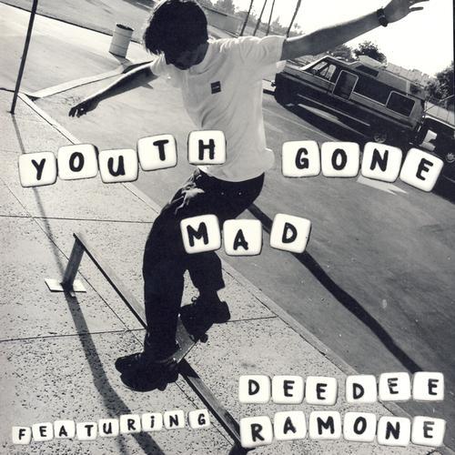 Album cover art for Youth Gone Mad featuring Dee Dee Ramone