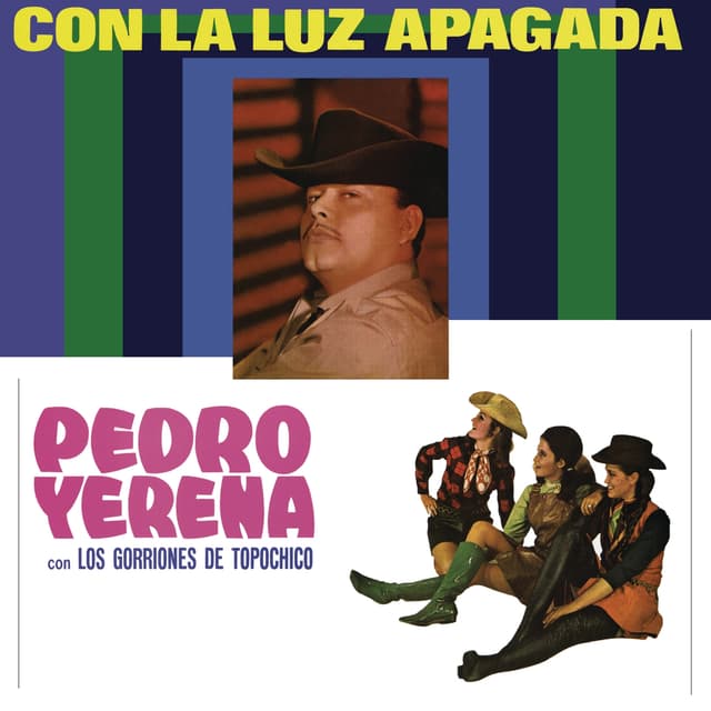 Album cover art for Con la Luz Apagada
