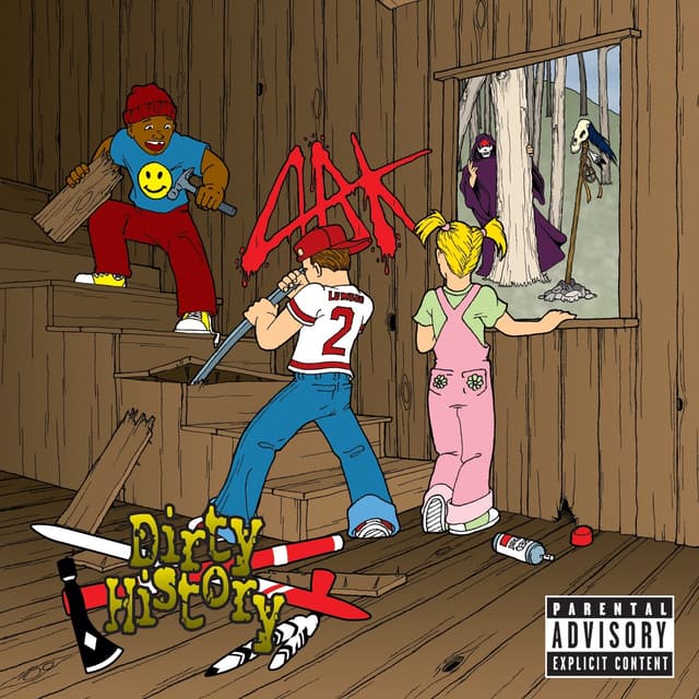 Album cover art for Dirty History