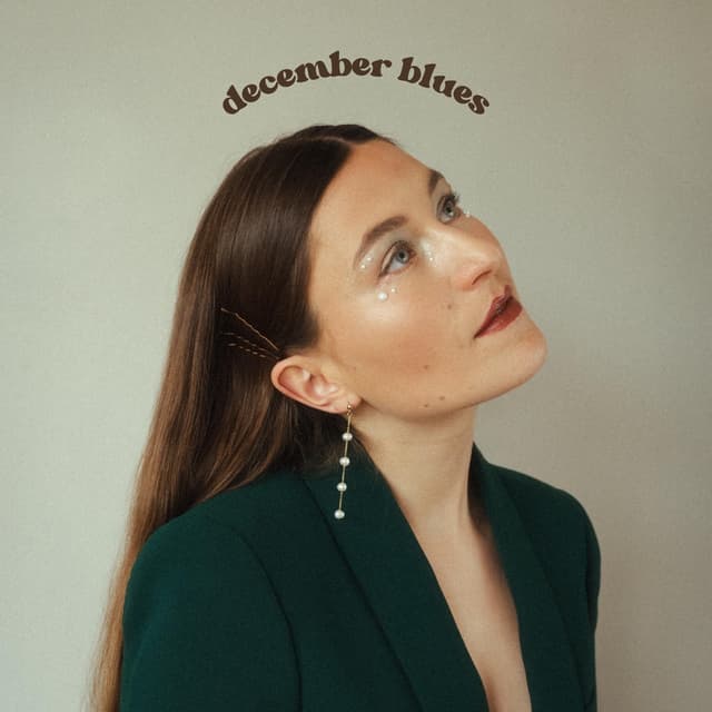 Album cover art for december blues