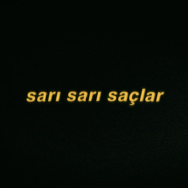 Album cover art for Sarı Sarı Saçlar
