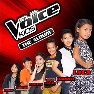 Album cover art for The Voice Kids The Album