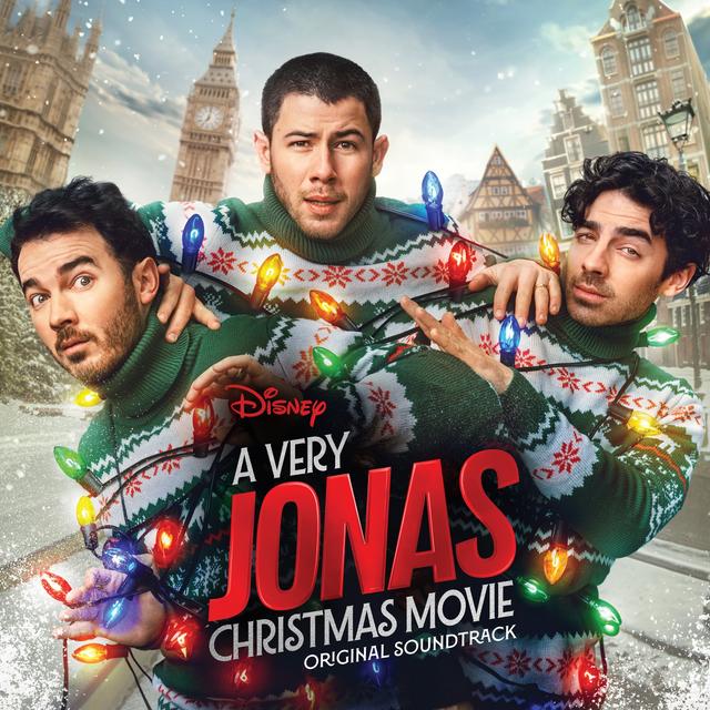 Album cover art for A Very Jonas Christmas Movie