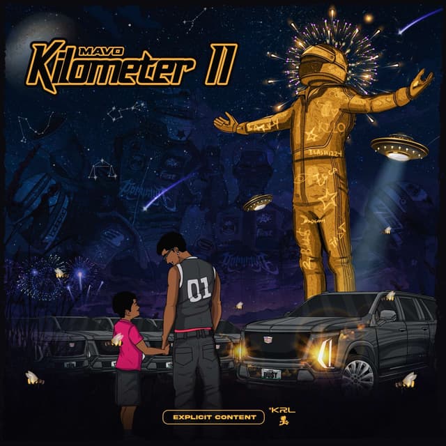 Album cover art for Kilometer II