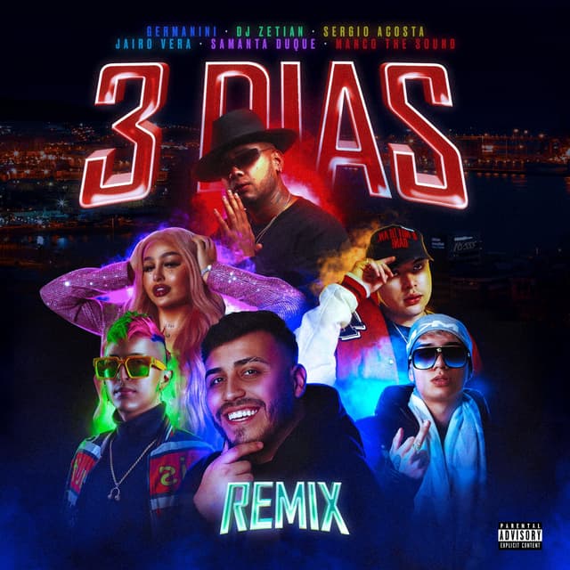 Album cover art for 3 Días