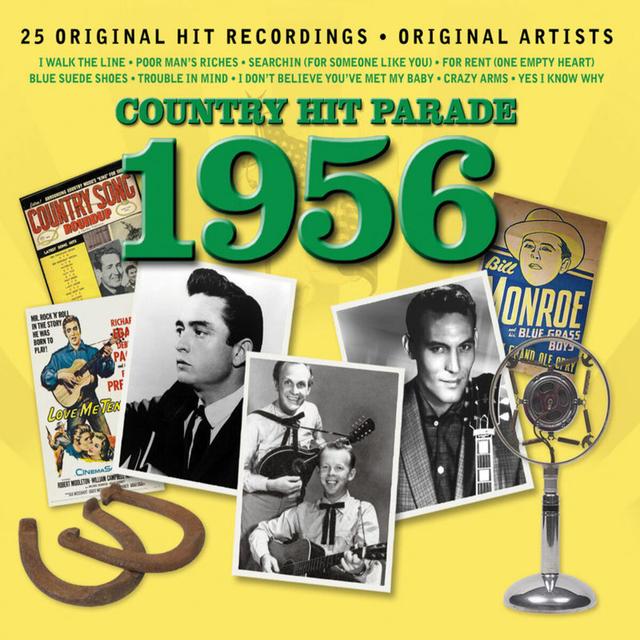 Album cover art for Country Hit Parade 1956