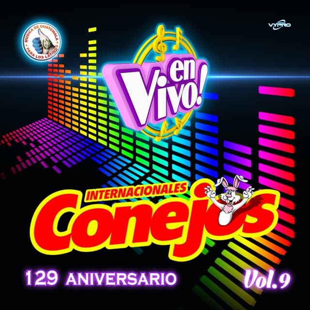 Album cover art for 129 Aniversario Vol.9. Música de Guatemala para los Latinos (En Vivo)