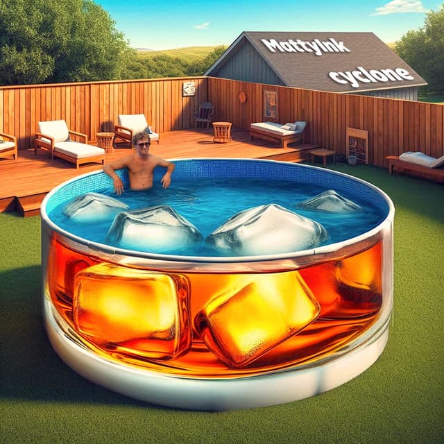 Album cover art for Cyclone