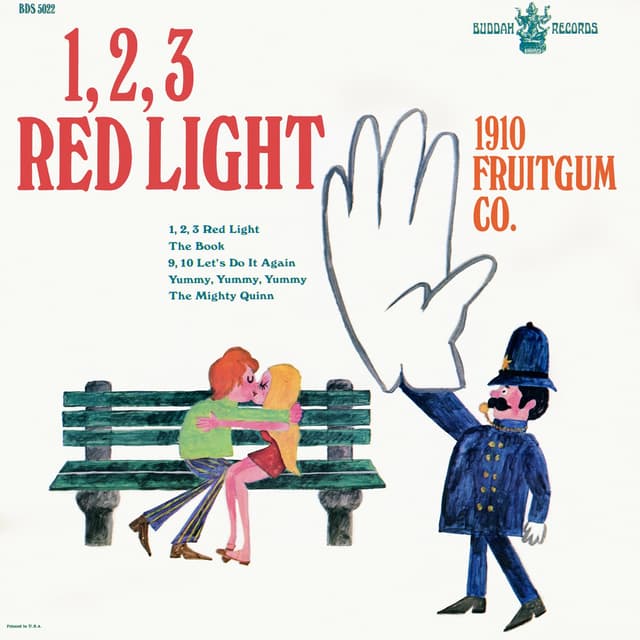 Album cover art for 1,2,3, Red Light