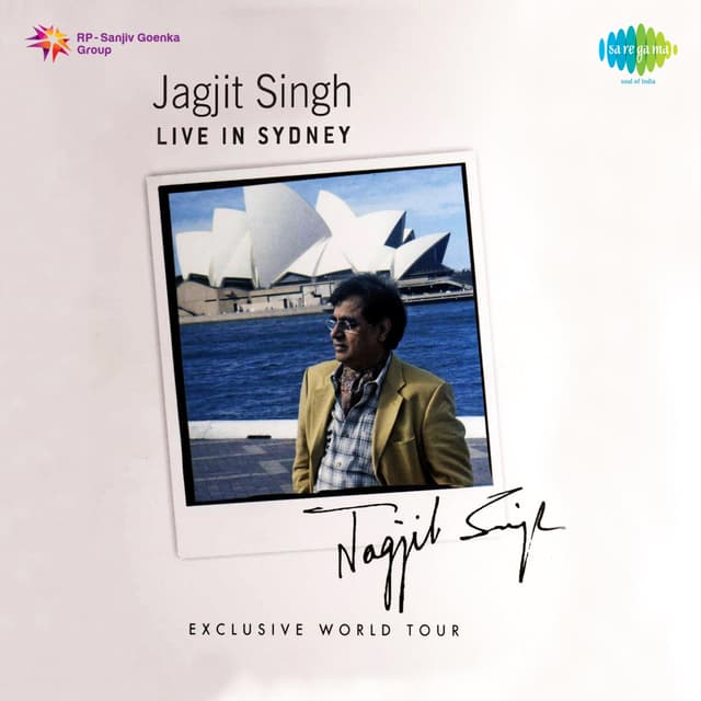 Album cover art for Jagjit Singh Live in Sydney
