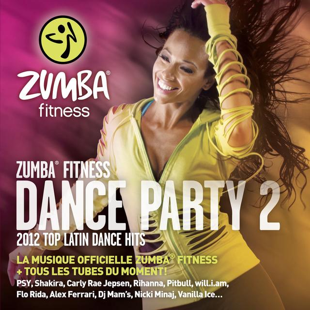 Album cover art for Zumba Fitness Dance Party 2012 Vol 2