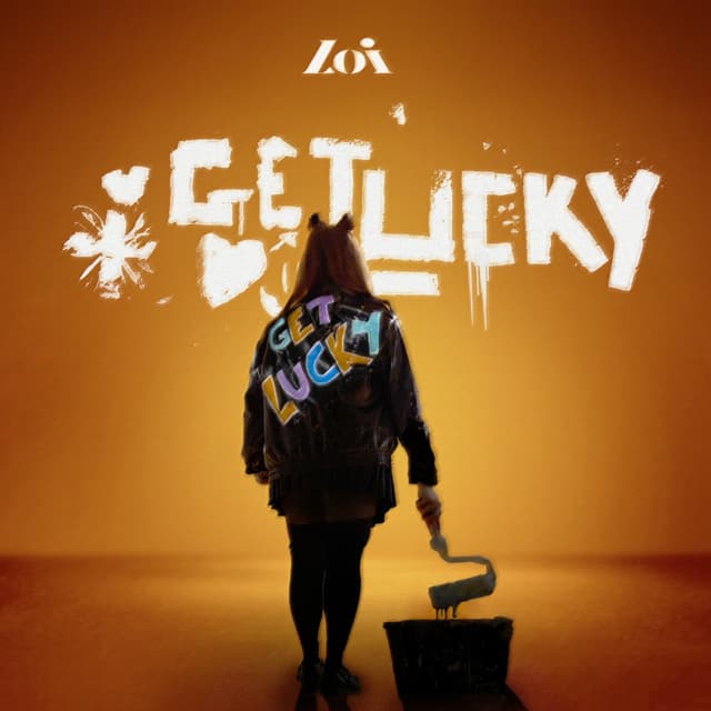 Album cover art for Get Lucky
