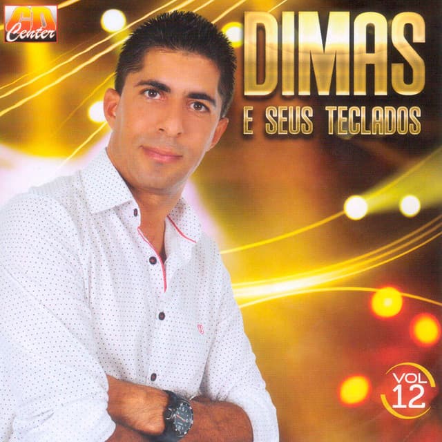 Album cover art for Dimas e Seus Teclados, Vol. 12