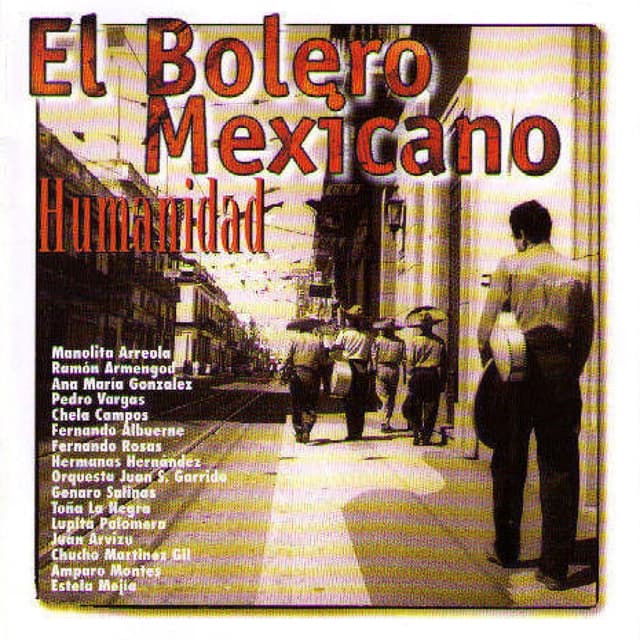 Album cover art for El Bolero Mexicano