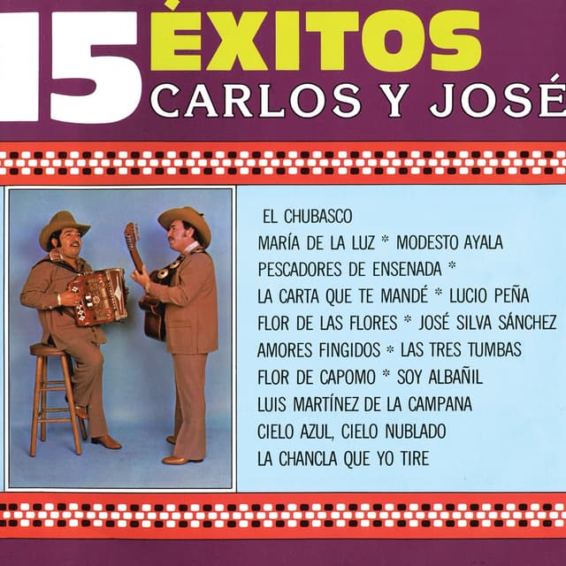 Album cover art for 15 Exitos