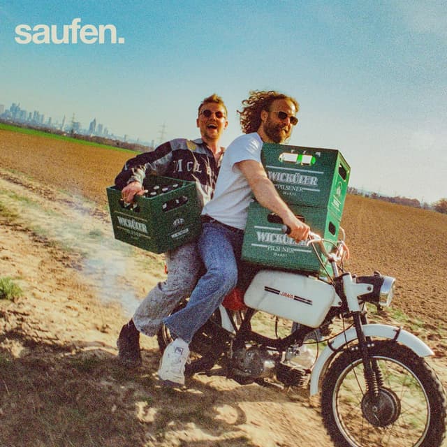 Album cover art for saufen