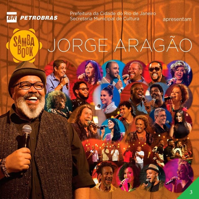 Album cover art for Sambabook Jorge Aragão, Vol. 3